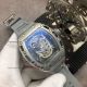 GB Factory Replica Richard Mille Skull Watch - RM 052 Skull Dial With Grey Rubber Strap (9)_th.jpg